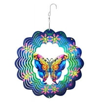 HOT! Wind Spinners Outdoor, Hanging Butterfly Outdoor Spinner, Metal for Patio Art Decorations