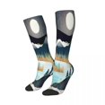 thumbnail image 3 of Calcetines con diseño de Star Lake, accesorios para mujer, calcetines de vestir flexibles para hombre, 3 of 4