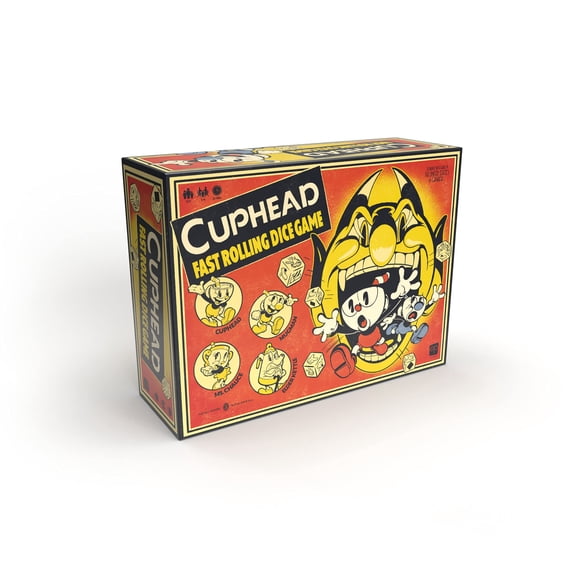 Juego de dados USAOPOLY Cuphead Replay Desbloquea contenido durante más de 12 años