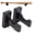 Wall Mount Brackets - Black, variant on 2PCS Baseball Bat Display Case, Baseball Bat Hanger Holder, Wall Mount Baseball Bat Horizontal Rack, Baseball Bat Bracket - Black