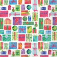 thumbnail image 1 of Boston International IHR 20-Count Cocktail Beverage Paper Napkins, 5 x 5-Inches, Cheerful Presents, 1 of 2