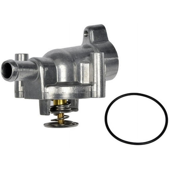 Upper Engine Coolant Thermostat Housing Assembly - Compatible with 2004 - 2009 Cadillac SRX 3.6L V6 2005 2006 2007 2008