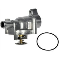 Upper Engine Coolant Thermostat Housing Assembly - Compatible with 2004 - 2009 Cadillac SRX 3.6L V6 2005 2006 2007 2008