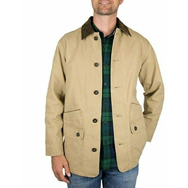 Orvis - Orvis Men's Corduroy Collar Cotton Barn Jacket (Medium, Saddle ...