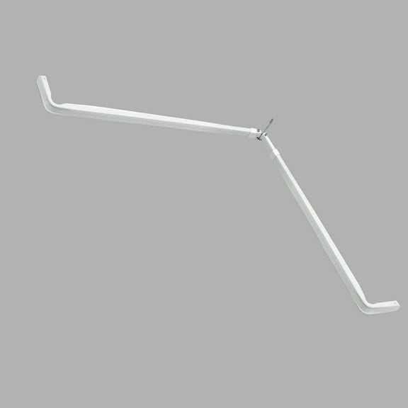 Domovina Lockseam Corner Window Curtain Rod