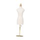 thumbnail image 2 of Maniquí de costura de altura ajustable para modista M y oro, 2 of 9