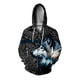 thumbnail image 3 of Sudadera con capucha holgada con estampado de lobo rey para hombre, sudadera con capucha de otoño, sudaderas para hombre, sudaderas modernas y versátiles, 3 of 5