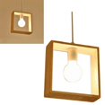 thumbnail image 3 of Luz colgante LED Lámpara de Iluminación Tienda Lámpara cho Cuadrado 21x21x15cm Yuyangstore Lámpara colgante de techo, 3 of 7