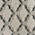 thumbnail image 2 of Plutus Brown Beige Diamond Animal Faux Fur Luxury Throw Pillow - Double sided 20" x 26" Standard, 2 of 7