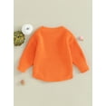thumbnail image 2 of Lamuusaa Infant Baby Fall Knitting Jumpsuit Jacquard Round Neck Long Sleeve Romper for Boys Girls, 2 of 9