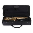 Abody Eb Alto Saxophone Brass Lacquered Gold E Flat Sax with Cleaning Brush Cloth Gloves Strap