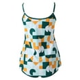 thumbnail image 5 of CALAFEBILA Swimsuit Women 2 Piece Tankini Modest Beach Floral Print Summer Bathing Suits, 5 of 8