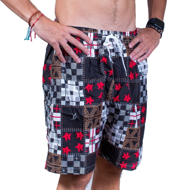 Short De Baño Estampado. Bañador Para Hombre