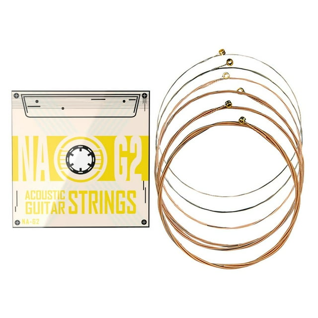 Cuerdas de Acero para Guitarra Reemplazo Tensión Ligera G2 Yuyangstore