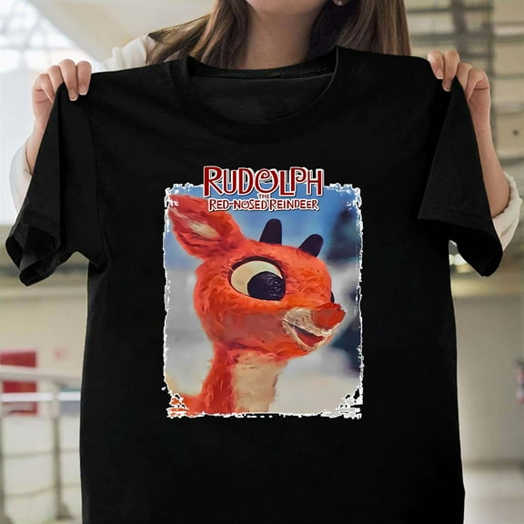 Rudolph the Red Nosed Reindeer Vintage 1964 Unisex T-Shirt, Retro Christmas Gift G0510, Up to Size 5XL