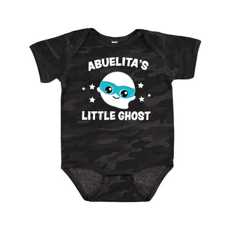 

Inktastic Cute Abuelita s Little Ghost with Stars Gift Baby Boy Bodysuit