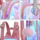 thumbnail image 5 of Mochila de unicornio Mochila transparente Unicornio Mochila para niños Bolsa de hombro Bolsa de libro Mochila de viaje, 5 of 7