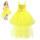 thumbnail image 1 of Vestido de princesa de cola larga para niños, tutú de malla, disfraz de cabestrillo de encaje negro para niñas, Halloween, Nairobi Orn, fiesta de cumpleaños, cosplay de ángel zhangyuxiang unisex, 1 of 2