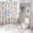 style-182, variant on Cute Cartoon Sloth Sleeping on Branch 4 Piece Bathroom Shower Curtain Sets with Non-Slip Rugs Toilet Lid Cover And Bath Mat Cute Animal Sloth Durable And Waterproof for Bathtub Decor