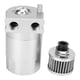 thumbnail image 1 of Lata De Captura De Aceite, Separador De Aceite De Aire Compacto Eficiente A Prueba De Herrumbre Aleación De Aluminio Fuerte Profesional Con Filtro De Ventilación Para Coche, 1 of 8