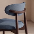 thumbnail image 2 of AFO Set of 4 Upholstered Dining Chair, Modern Wooden Kitchen Side Chair with Padded Seat for Dining Room and Café, Blue, 2 of 14