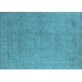 thumbnail image 1 of Ahgly Company Indoor Rectangle Oriental Light Blue Industrial Area Rugs, 2' x 4', 1 of 4
