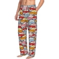 thumbnail image 6 of Susaid Cute Cars Print Mens Pajama Pants Set Sleep & Lounge Pants, PJ Bottoms with Pockets and Button Fly-X-Large, 6 of 6