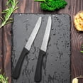 thumbnail image 4 of 8.66in Stainless Steel Dinner Knife for Kitchen Portable Metal Steak Knife 12 Pack Serrated Blade Steak Knives for Dinner Restaurant Home, 4 of 5