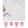 thumbnail image 6 of Lavender Burlap Texture Kitchen Dish Towels for Drying Dishes Set of 2, Farmhouse Vintage Lavender Waffle Weave Microfiber Hand Tea Bathroom Towels Quick Dry & Absorbent Towel 12x12, 6 of 7