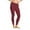 Seam thread color automatically matched to design, variant on Red Heart Black Leggings, Heart Yoga Pants, Heart Leggings