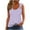 Purple, variant on Scyoekwg Tank Tops Women Trendy Crewneck Hollow Out Sleeveless Eyelet Shirts Solid Color Ladies Tops Summer Loose Casual Blouses (Army Green,L)