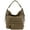 Khaki, variant on FashionPuzzle 2pc Set Faux Leather Large Hobo Bag with Pouch Purse (Tan)