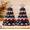 01# (2PCS), variant on Americana Christmas Tree Quilt Kit, DIY Holiday Patchwork Sewing Craft Kit, Red White Blue Stars & Stripes Craft Set for Adult Beginners, Gifts for Quilting Lovers(1PCS)
