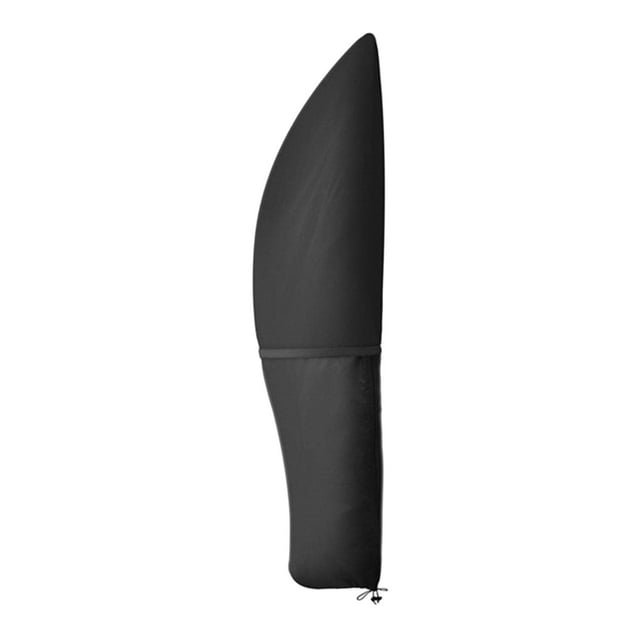 Housse de Parasol de Patio Extérieur Protecteur Protection contre la Pluie Résistant aux Intempéries Durable Banane 280 cm
