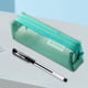 thumbnail image 5 of Estuche multifuncional con cremallera de blueskypet, portalápices portátil para bolígrafos y marcadores. Verde, 5 of 6