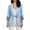 Sky Blue, variant on Vedolay Women Tops Womens Casual Lightweight Blazer Open Front Lapel Long Sleeve Office Jackets,Black XXL
