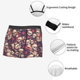 thumbnail image 6 of Balery Skull rock music record Men's Boxer Briefs, Soft and Breathable Cotton Underwear with nylon Waistband-XX-Large, 6 of 9