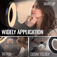 thumbnail image 3 of LED Ring Light with Stand for Makeup, Selfies & Streaming Smartphone Compatible, 3 of 9