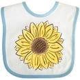 thumbnail image 3 of Inktastic Pocket Full of Sunshine Sunflower Boys or Girls Baby Bib, 3 of 4