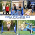 thumbnail image 4 of Gymnastics Bar for Home -Height Adjustable 3' to 5' Foldable Gymnastic Bar for Kids Ages 3-15, Ideal for Indoor and Home Training Bar, 4 of 6