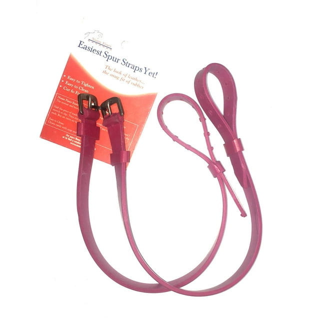 Nunn Finer Rubber Easiest Spur Straps Yet! (Pink)