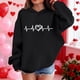 thumbnail image 3 of TaTaai Valentines Sweatshirt Women Gnomes Shirts Love Heart Sweater Crewneck Long Sleeve Pullover Tops Gift, 3 of 8