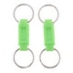 thumbnail image 2 of 2 uds desmontables de liberación rápida dos soporte de bloqueo s dobles para prácticos accesorios de viaje claro Baoblaze Llavero de liberación rápida, 2 of 8