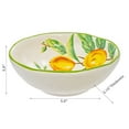 thumbnail image 2 of IH Casa Decor Ceramic Lemon Bowl - Ensemble De 2, 2 of 4