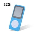 thumbnail image 2 of Lecteurs de Musique MP4 Externes Compatibles Bluetooth Livre Électronique Enregistreur Vocal Électronique de Remplacement pour Windows XP/VISTA/Windows 8 Bleu 32G, 2 of 9