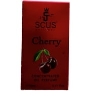 Cherry Fragrance for Men & Women Floral Fruity Concentrated Perfume oil Long Lasting Fragrance Non-Alcoholic (Parfum 12ml with Velvet Pouch)