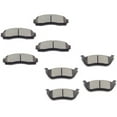 thumbnail image 2 of Brake Pads, ECCPP 8pcs Ceramic Brake Kits fit for 2002-2005 for Ford Explorer, 2002-2005 for Mercury Mountaineer, 2 of 5