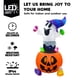 thumbnail image 3 of Fantasma inflable Joiedomi de 152 cm de altura para Halloween con luces LED, 3 of 7