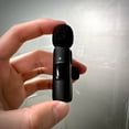 thumbnail image 3 of Microphone Cravate Sans Fil Professionnel - Micro à Condensateur Omnidirectionnel Sans Fil pour Enregistrement, Entrevue, Vidéo, Balado, Vlog, YouTube, 3 of 5