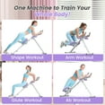 thumbnail image 3 of UPGO Foldable Ab Machine for Home, Adjustable Core Trainer Fitness Equipment for Body Shaping with LCD Display, 3 of 10